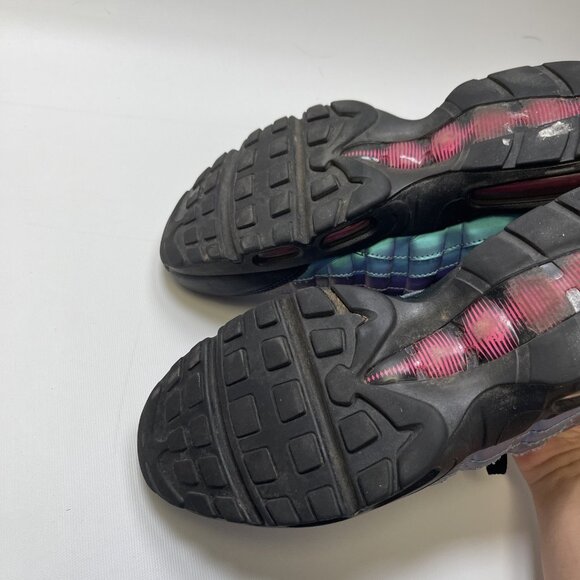 Nike Air Max 95 Black Premium Throwback 2019 538416-021 Shoes Men Size 9.5 READ - Picture 6 of 16